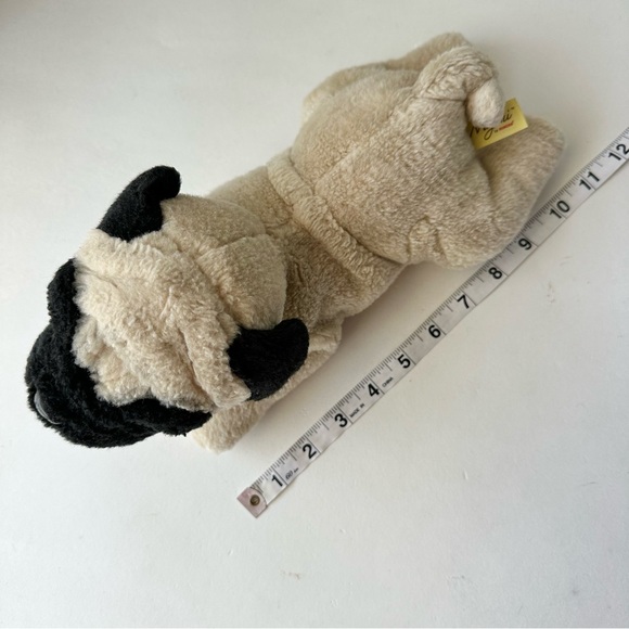 Aurora Flopsie 12" Pug-ger Pug Brown Stuffed Animal - Picture 7 of 7